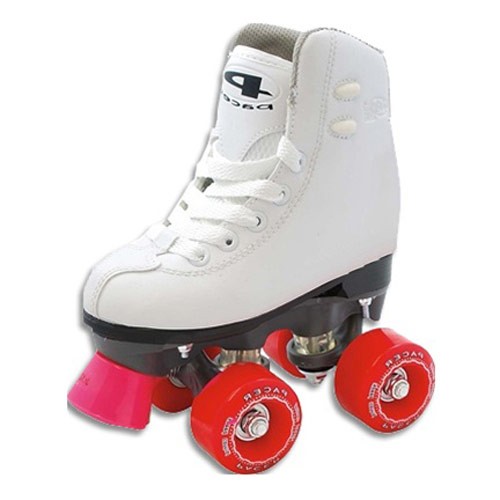 Pacer Madrid Junior Girls Artistic Roller Skates 2013, White, medium