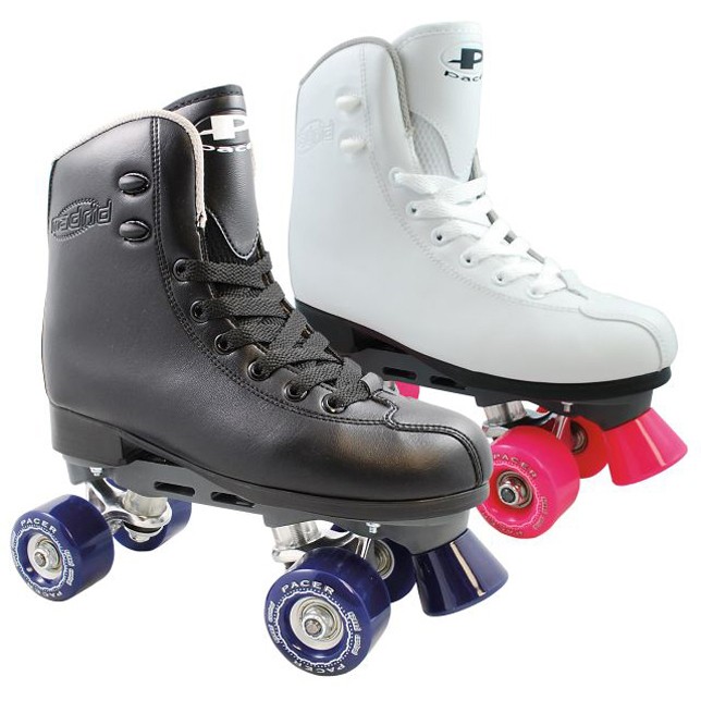 Pacer Madrid Womens Artistic Roller Skates 2013, White, medium