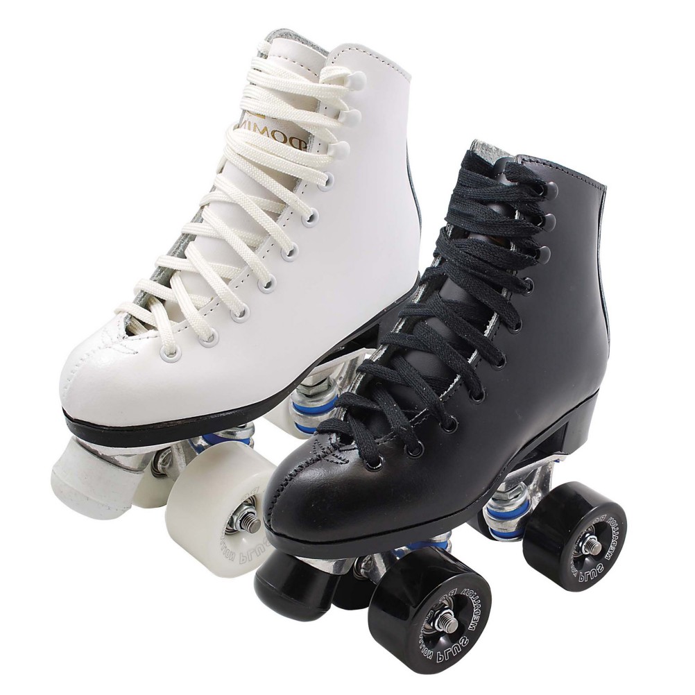 Dominion 719 Junior Pro Medallion Plus Girls Artistic Roller Skates 2013, White, medium