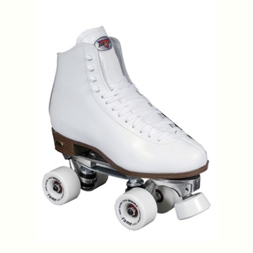 Sure Grip International 73 Competitor Fame Womens Artistic Roller Skates 2013, White, medium