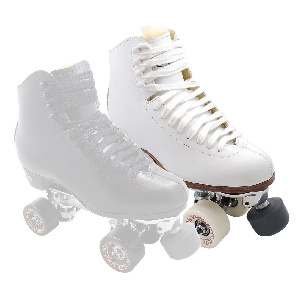 Sure Grip International 93 Century Bones Elite Womens Artistic Roller Skates 2013, White, medium