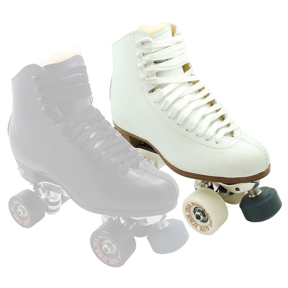 Sure Grip International 93 Advantage Super Elite Womens Artistic Roller Skates 2013, White, medium
