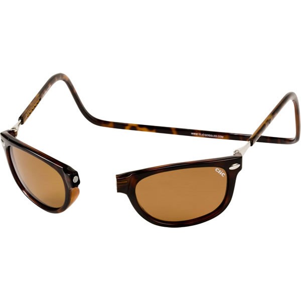 Clic Eyewear Ashbury Adult Sunglasses, Tortoise, swatch