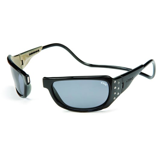 Clic Eyewear Monarch Sunglasses, Black, medium