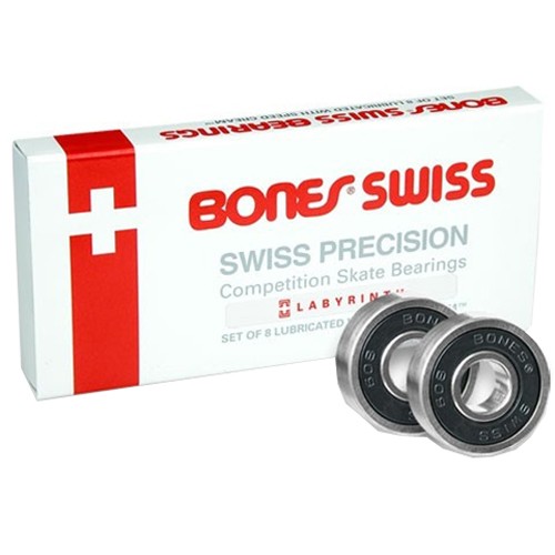 Bones Swiss Precision 16 Pack Skate Bearings 2017