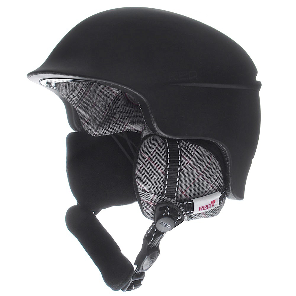 R.E.D. Aletta Womens Helmet, Black Plaid, swatch