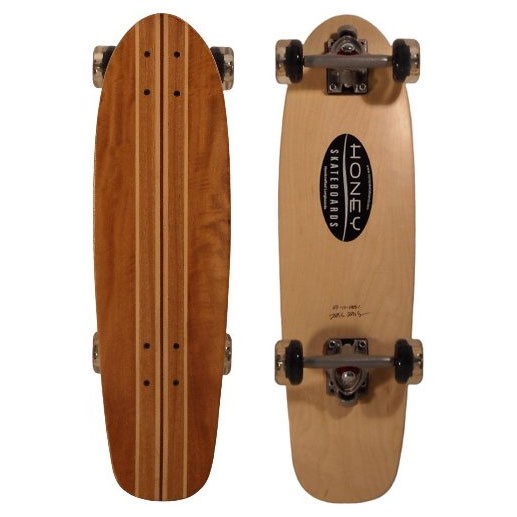 Honey Skateboards Flashback 27in Longboard, 27.00in, medium