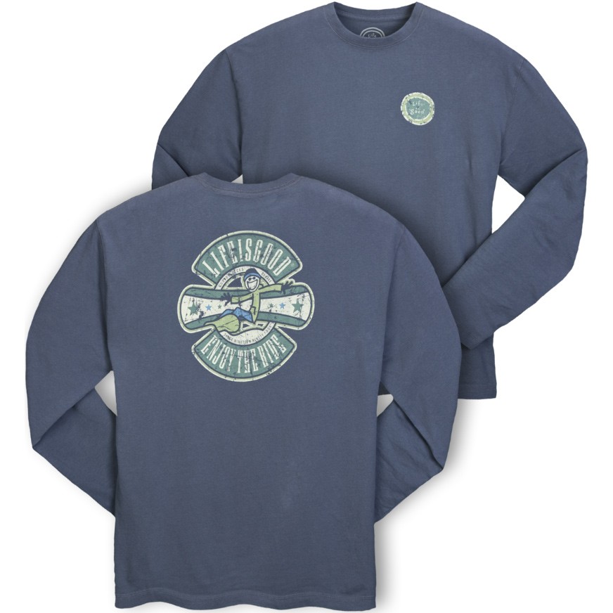 Product image of Life Is Good Goodoldays Snowboard Tee - Mens 2011