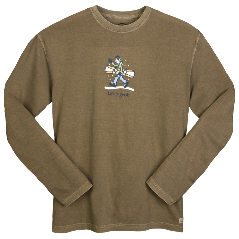 Life Is Good Snowboard Jake Tee - Mens