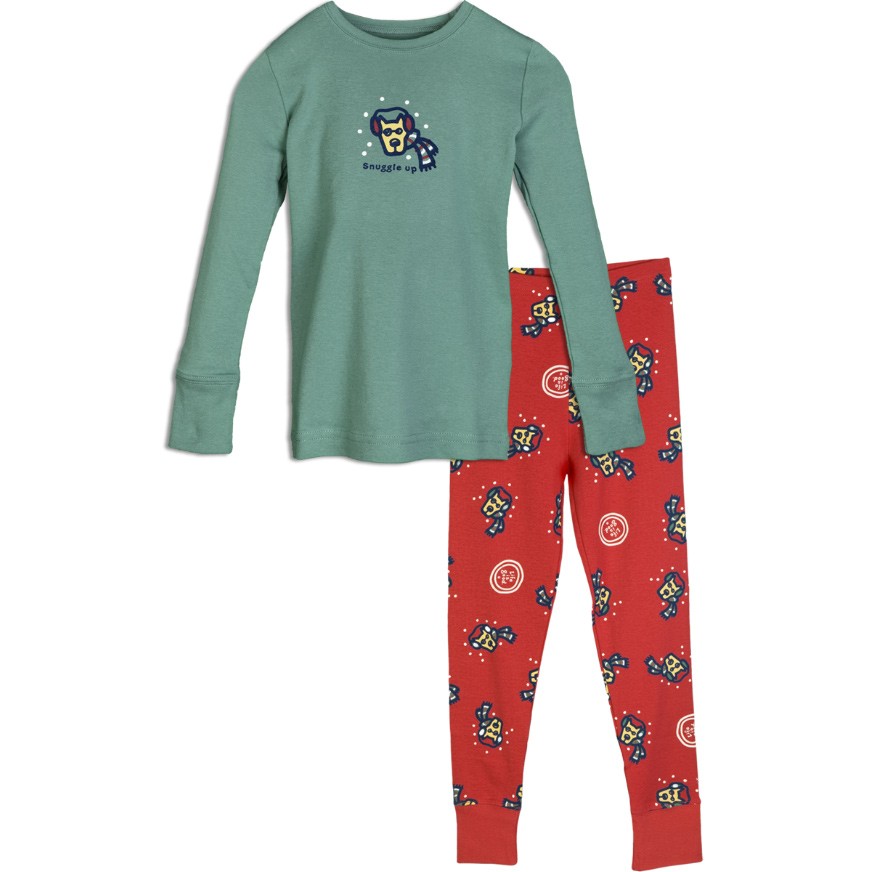 Life Is Good Snuggle Up Girls Sleep Set