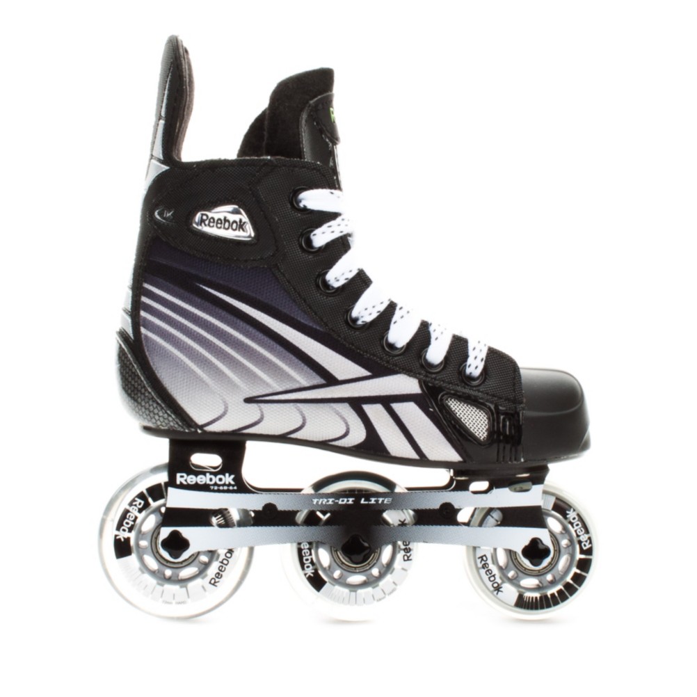 Reebok 1K Youth Kids Inline Hockey Roller Skates Size Y 12.0 D NEW in
