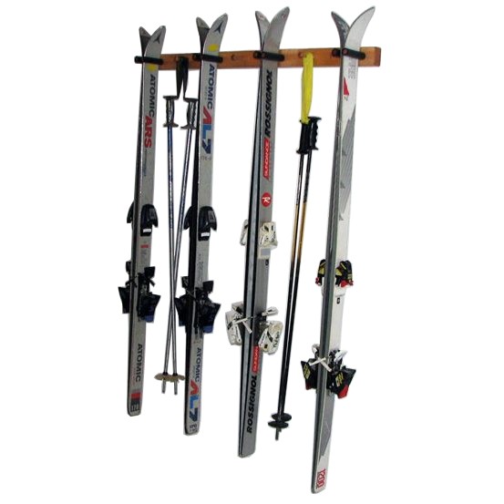 Del Sol Racks Ski Rack Pine 4 Space 2011