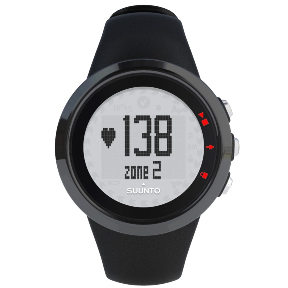 Suunto M2 Digital Sport Watch, Black, medium