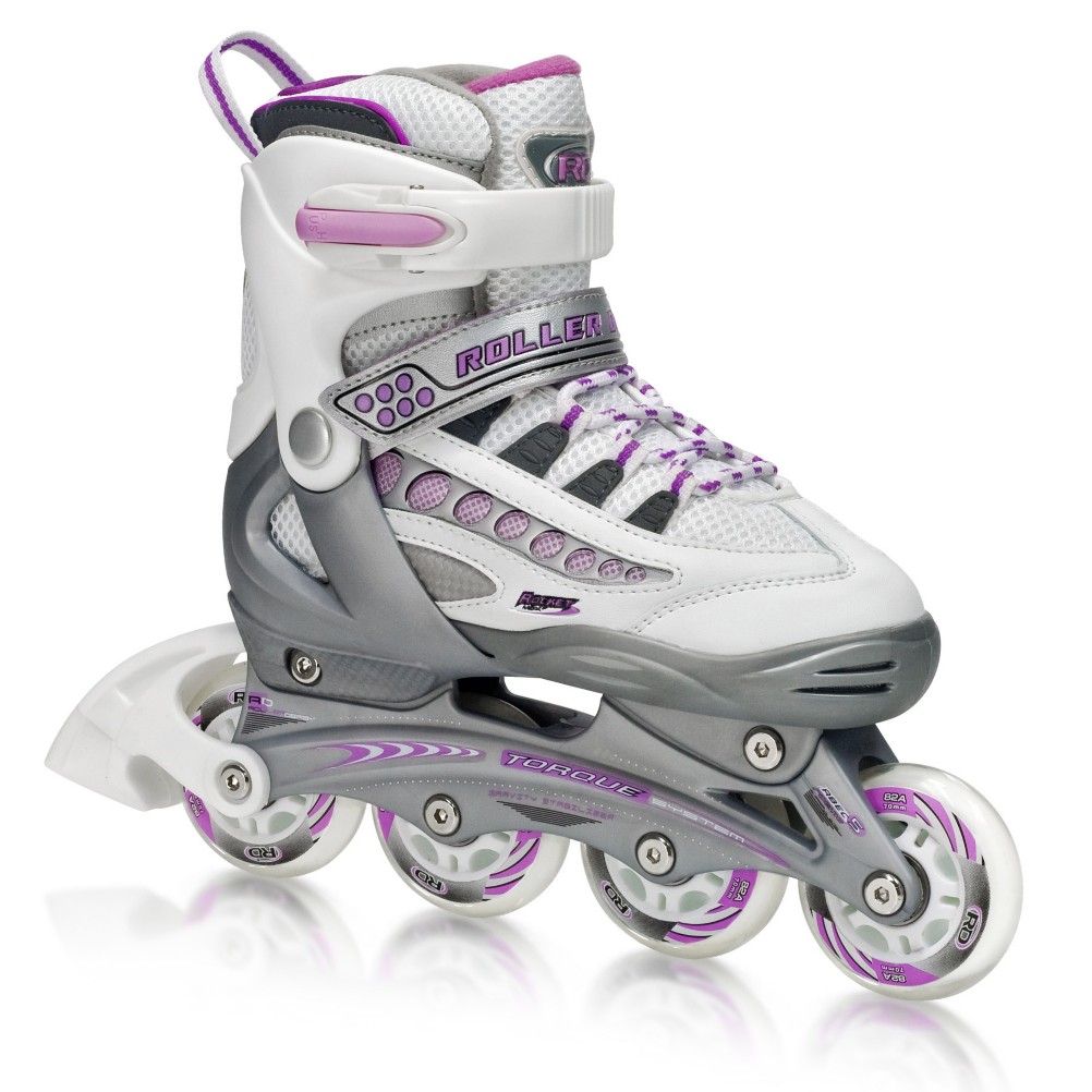 Roller Derby Rocket MDX Adjustable Girls Inline Skates 2013, , medium