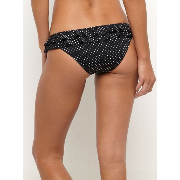 Roxy Stop And Glow Print Ruffle Bikini Swimsuit Bottom 2011