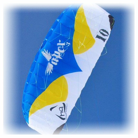 HQ Kites Apex III Power Kite, Blue-White, swatch