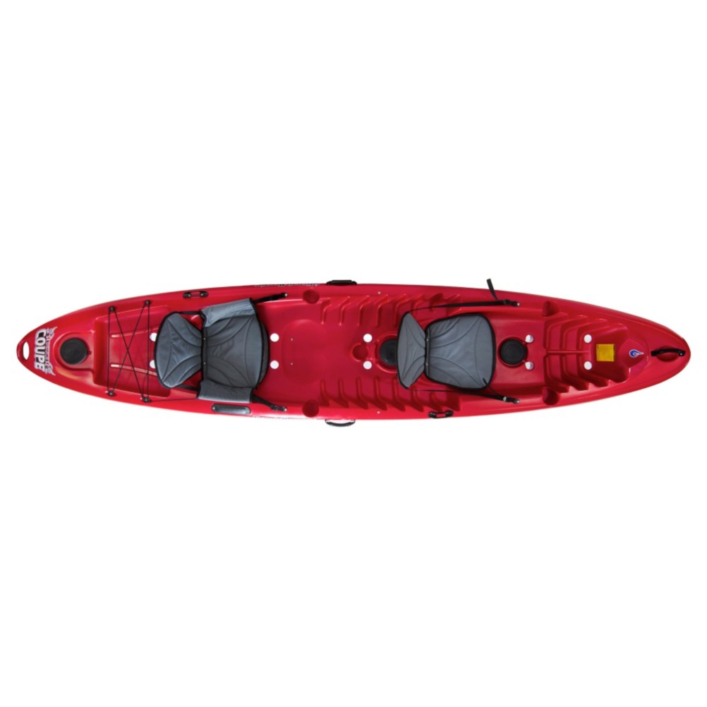 Liquid Logic Deuce Coupe Sit On Top Kayak 2013, Firebrick Red, swatch