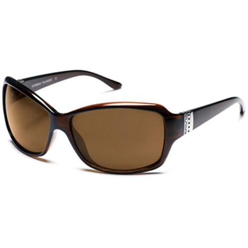 SunCloud Daybreak Sunglasses, Whiskey Stripe, swatch