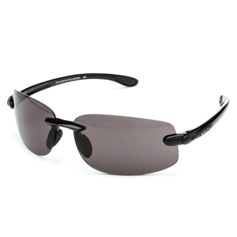 SunCloud Excursion Polarized Sunglasses, Black, medium