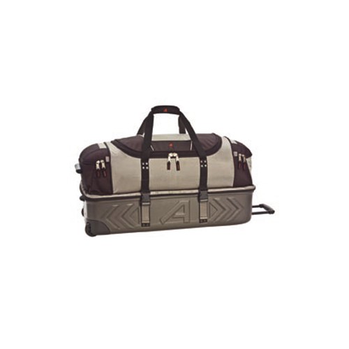 Athalon Sport Bags Athalon Platinum Armored Wheeled Duffel Bag, Platinum, medium