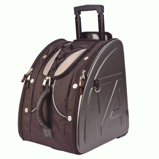 Athalon Sport Bags Athalon Molded Wheeling Ski Boot Bag 2013, Platinum, medium