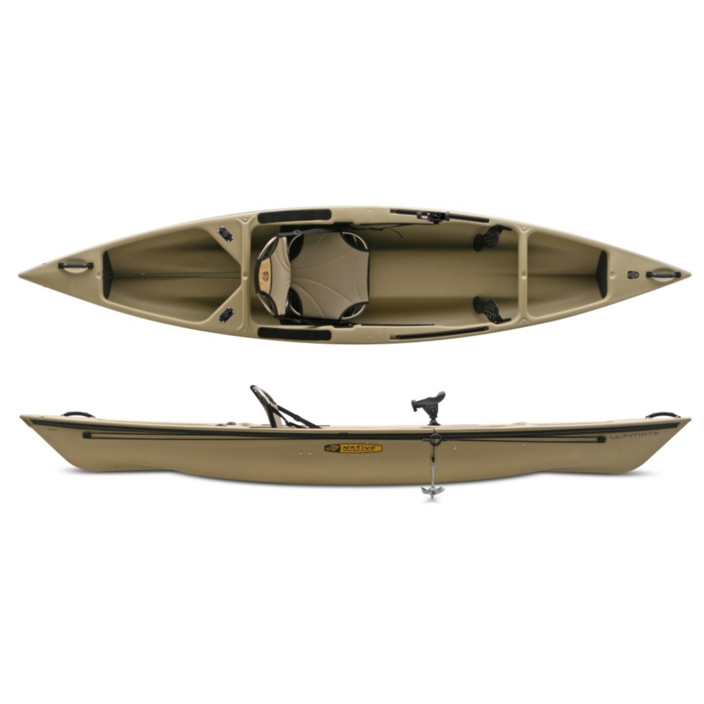 Native Watercraft Ultimate 12 Angler Kayak 2013, Sand, swatch