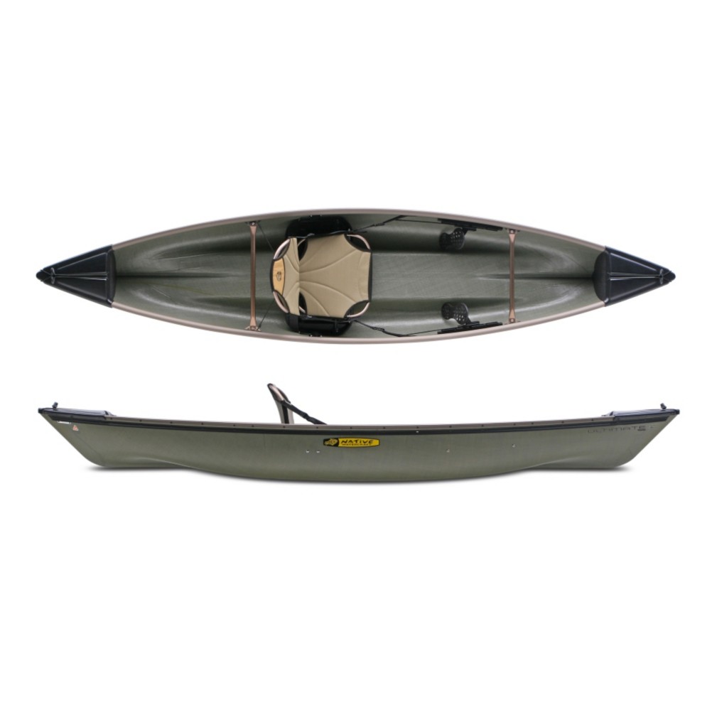 Native Watercraft Ultimate Tegris 12 Kayak 2013, Olive, swatch