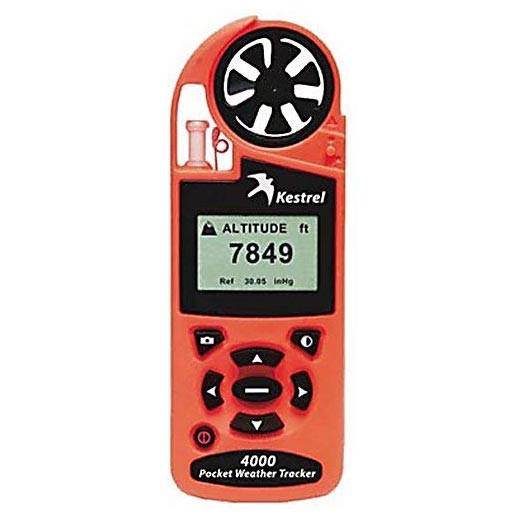 Kestrel 4000 Pocket Weather Tracker with Bluetooth, Safety Orange, swatch