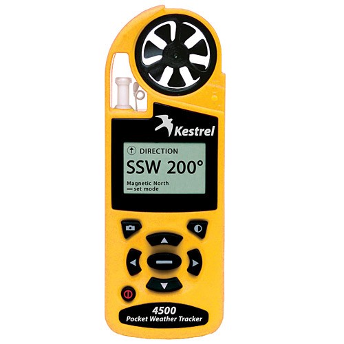 Kestrel 4500 Pocket Weather Tracker with Bluetooth, Yellow, medium