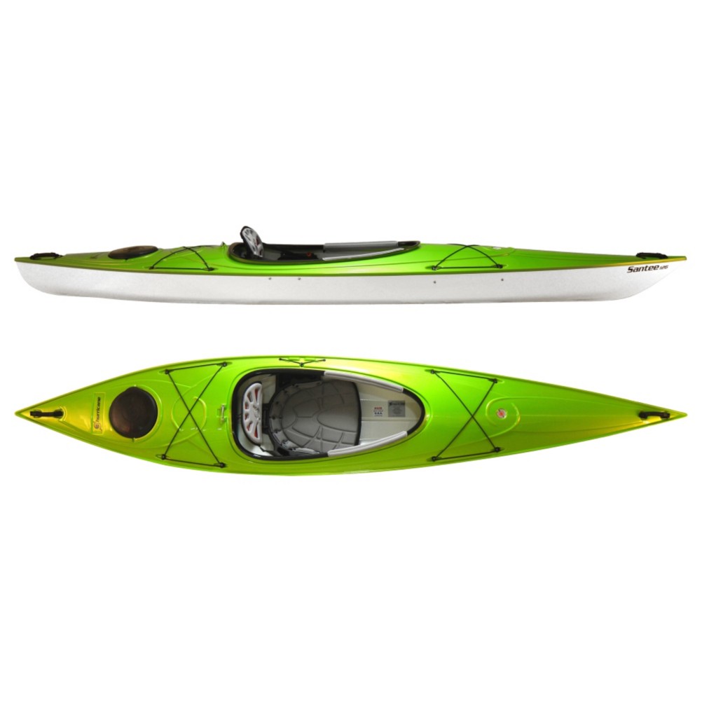 Hurricane Santee 126 Light Touring Kayak Recreational Kayak 2013, Wasabi Green, swatch