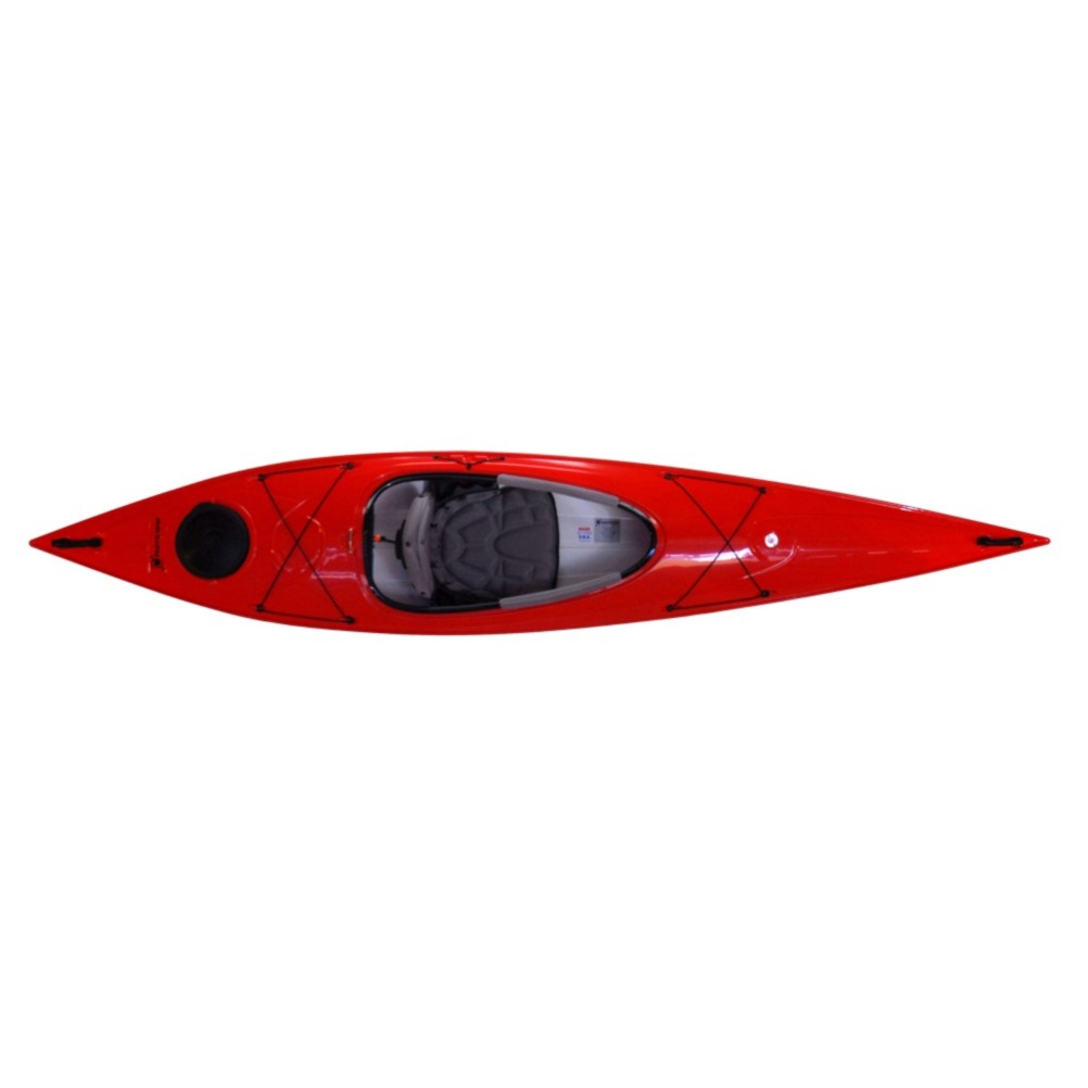 Hurricane Santee 126 Light Touring Kayak Recreational Kayak 2013, Red, swatch