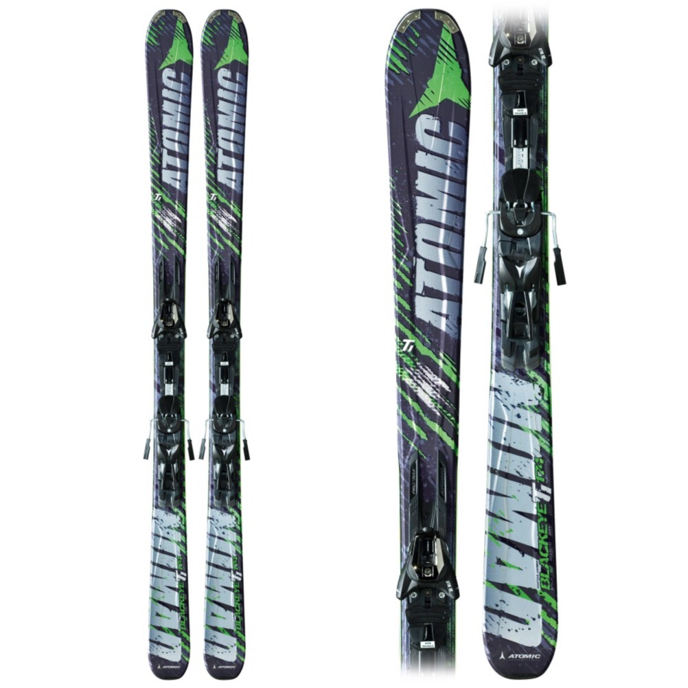 Atomic Blackeye TI Skis with XTO 12