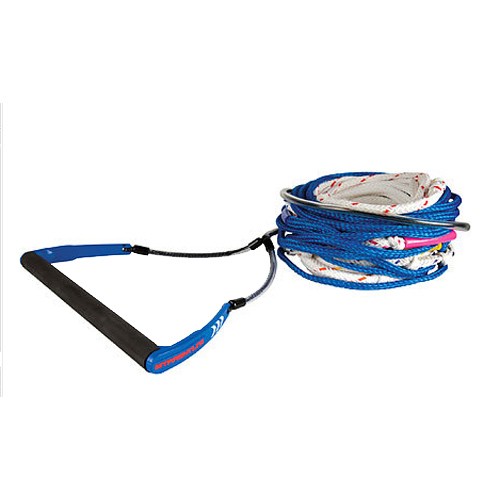 Straight Line 10 Section Slalom Water Ski Handle Water Ski Rope 2013, Blue, medium