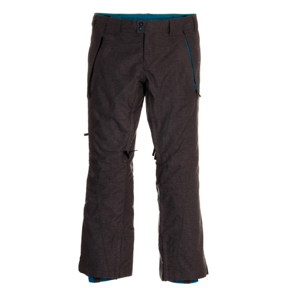 Nomis Contour Insulated Womens Snowboard Pants, Heather Charcoal, swatch