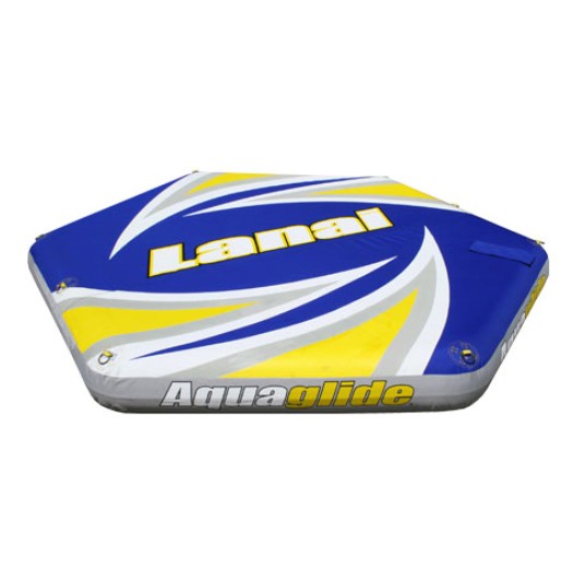 Aquaglide Lanai Platform Towable Tube, BlueGrey, medium