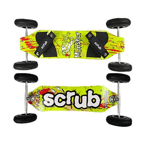 HQ Kites Monster Scrub ATB Mountain Board, Green, medium