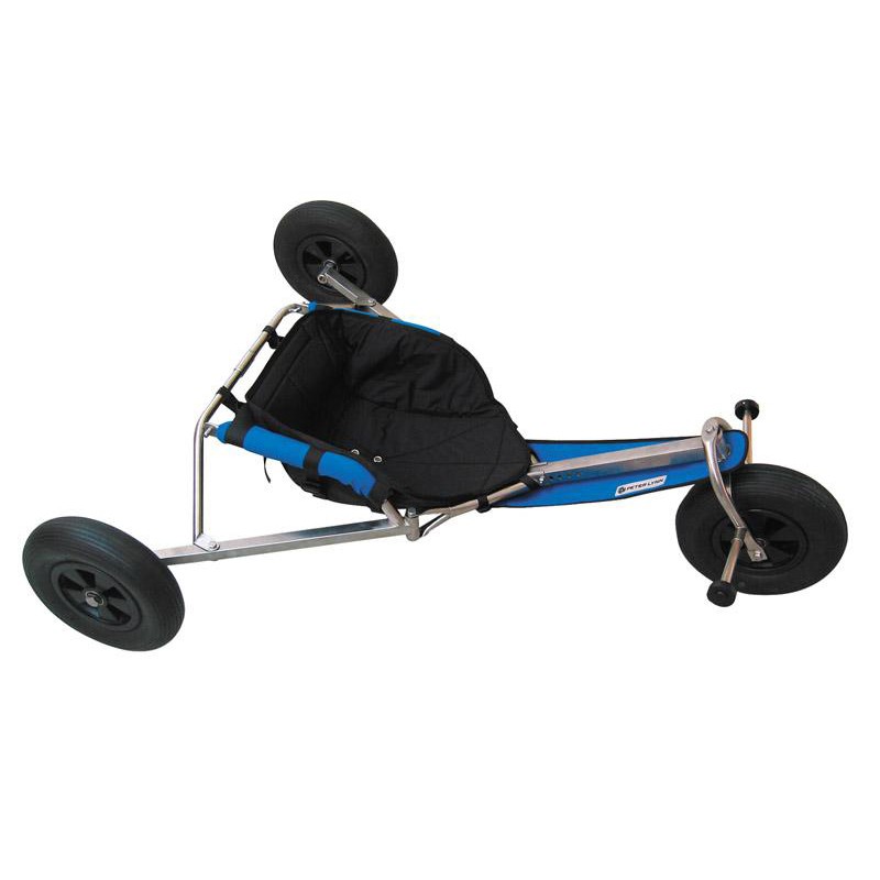 HQ Kites Peter Lynn Folding Wide Wheel Kite Buggy, , medium