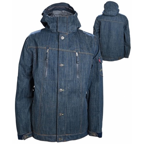 686 TMS Levis 3-Ply Process Mens Shell Snowboard Jacket 2011