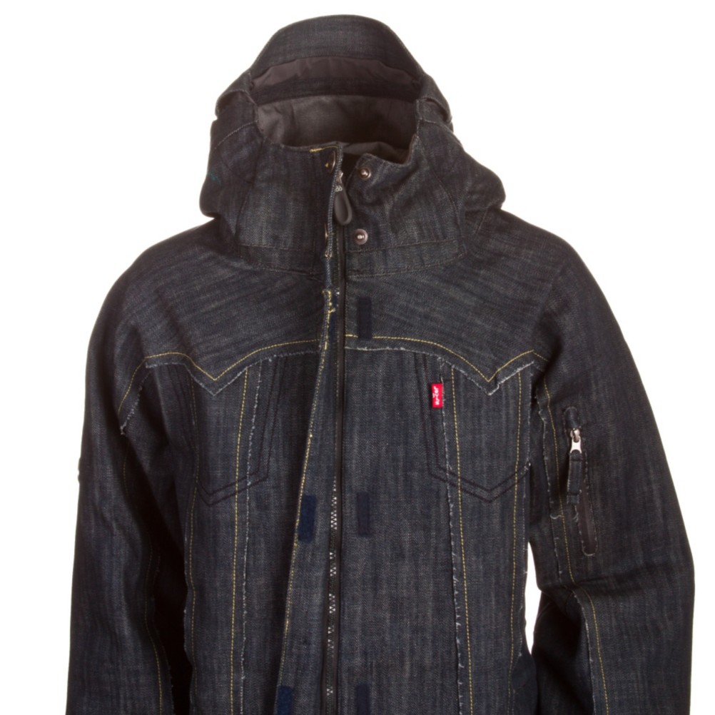 686 TMS Levi's 3-Ply Process Womens Shell Snowboard Jacket 2011