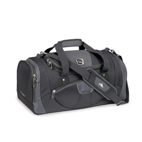High Sierra 22 Inch Sport Travel Duffel Bag, Go Gray-Dark Tungsten-Black, medium