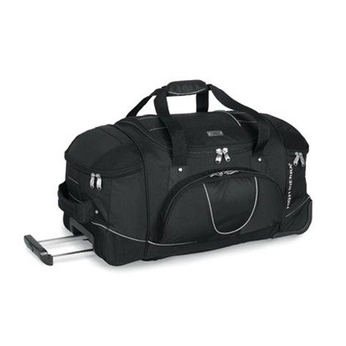 High Sierra 30 Inch Wheeled Duffel Bag, Black, swatch