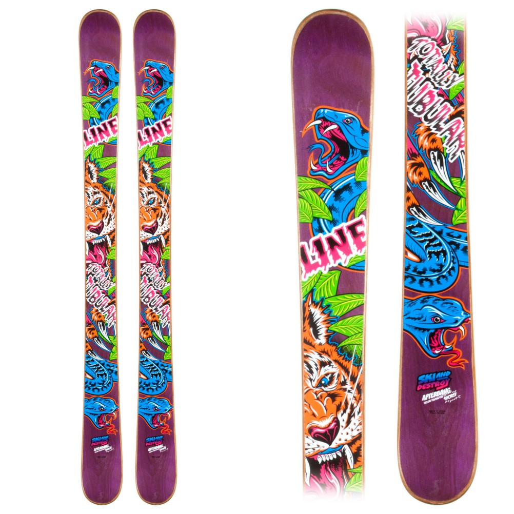 Line Afterbang Shorty Kids Skis