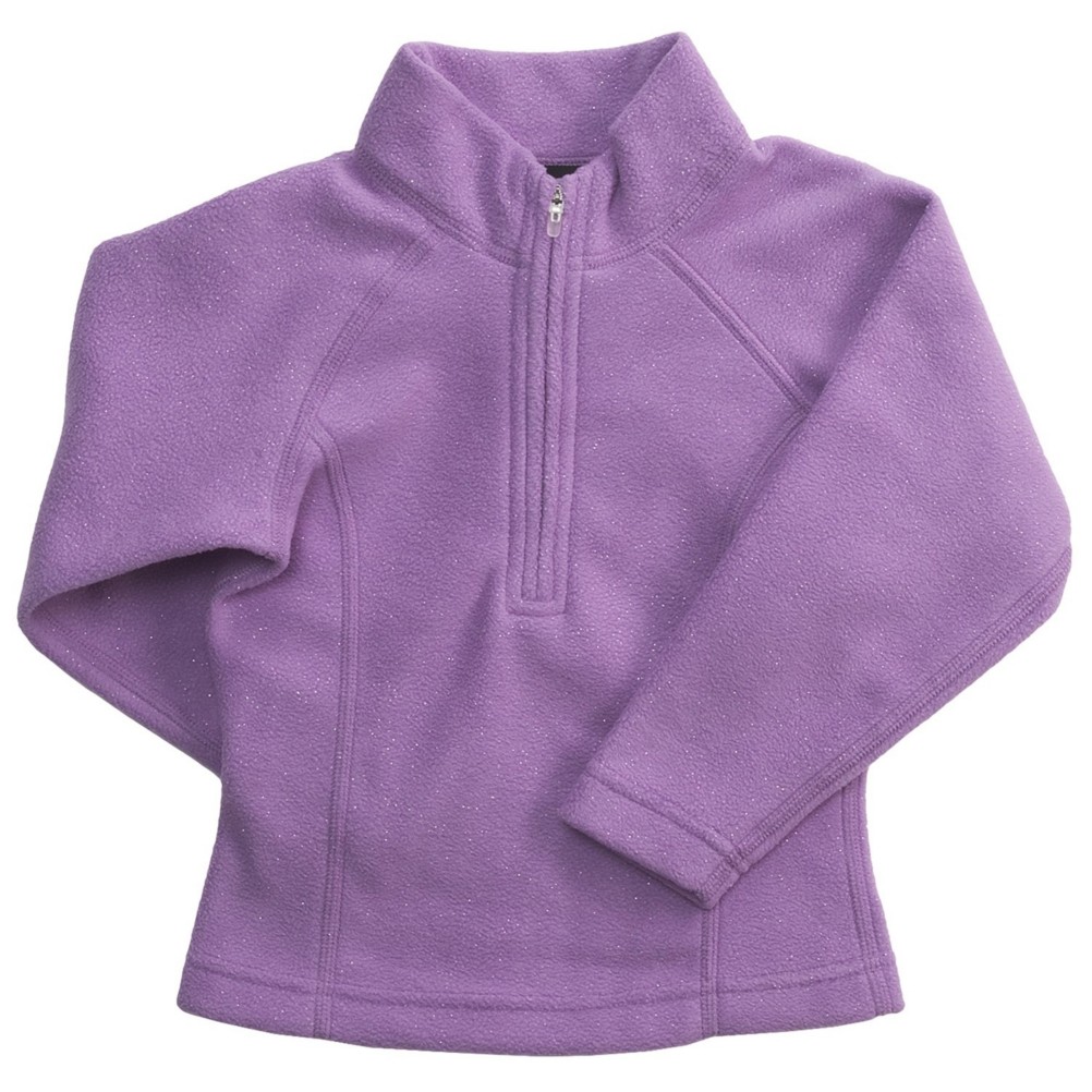 Obermeyer Twinkle Top II Toddler Fleece Kids Midlayer, Lavender, swatch