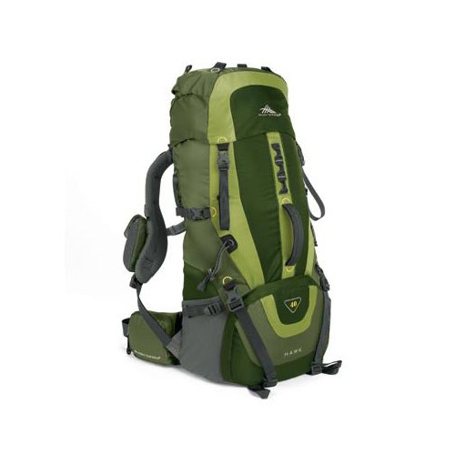 High Sierra Hawk 40 Backpack 2013, Amazon Pine Leaf, medium