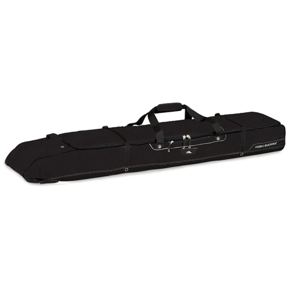 High Sierra Skis.com Adjustable Double Ski Bag 2013, Blk-Gray, medium