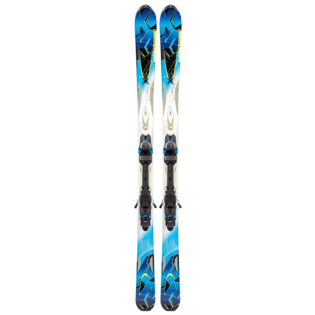 K2 A.M.P. Aftershock Skis with Marker/K2 MX 14.0 Bindings 2012