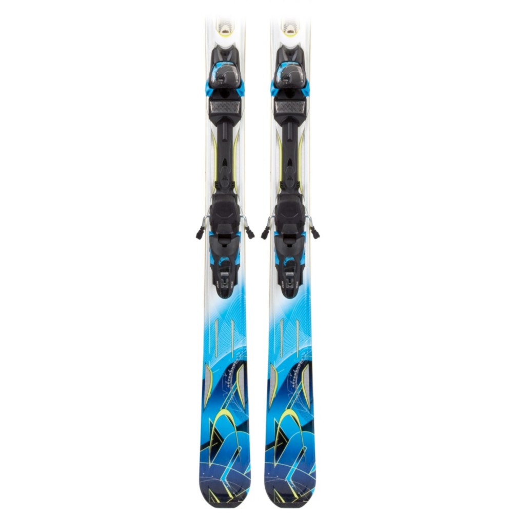 K2 A.M.P. Aftershock Skis with Marker/K2 MX 14.0 Bindings 2012