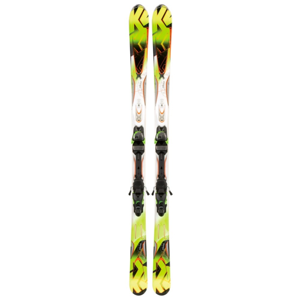 K2 A.M.P. Rictor Skis with Marker/K2 MX 12.0 Bindings 2012