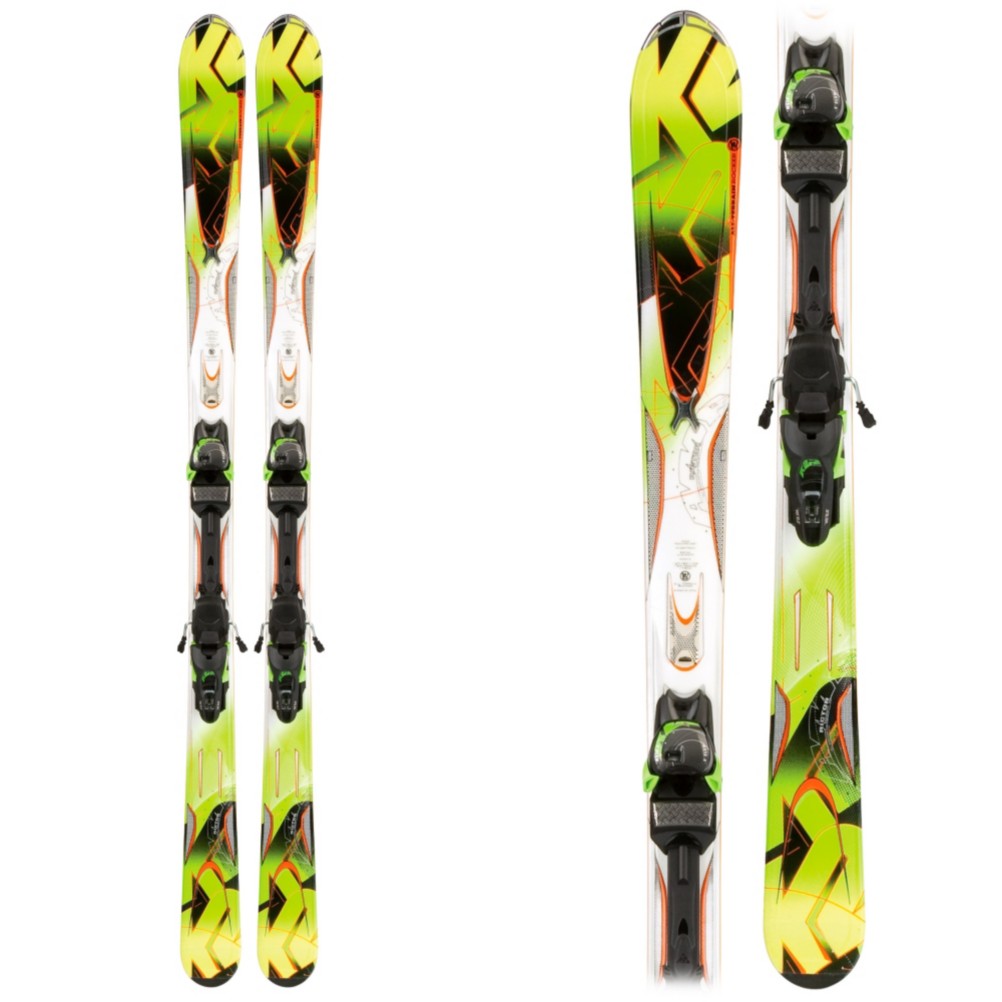 K2 A.M.P. Rictor Skis with Marker/K2 MX 12.0 Bindings