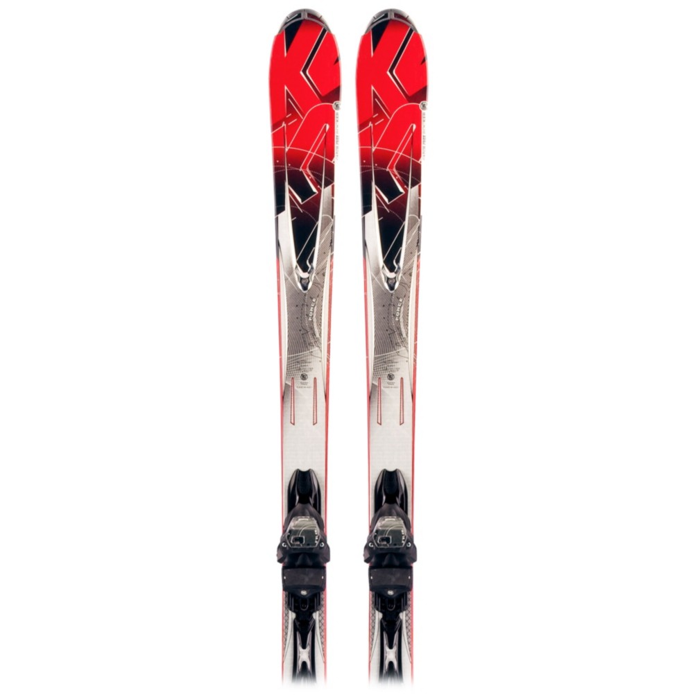 K2 A.M.P. Force Skis with Marker/K2 M3 10.0 Bindings 2012